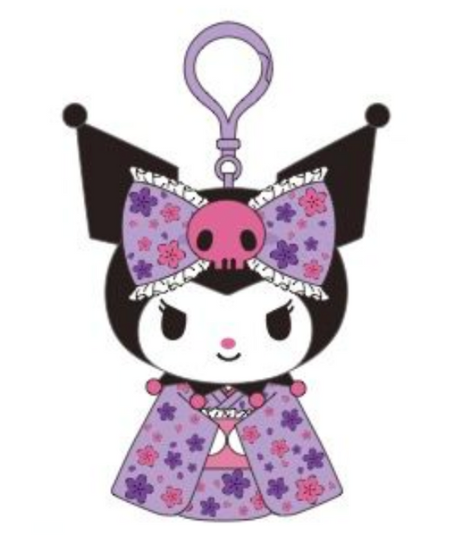 Kuromi Kimono Mascot Clip On