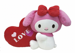 My Melody Luv Heart 18" Plush