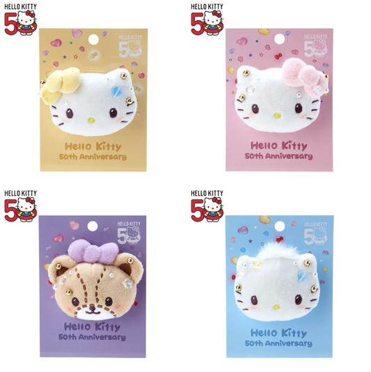 Hello Kitty and Friends 50th Birthday Rhinestone Brooch