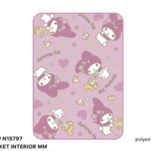 My Melody Interior Blanket