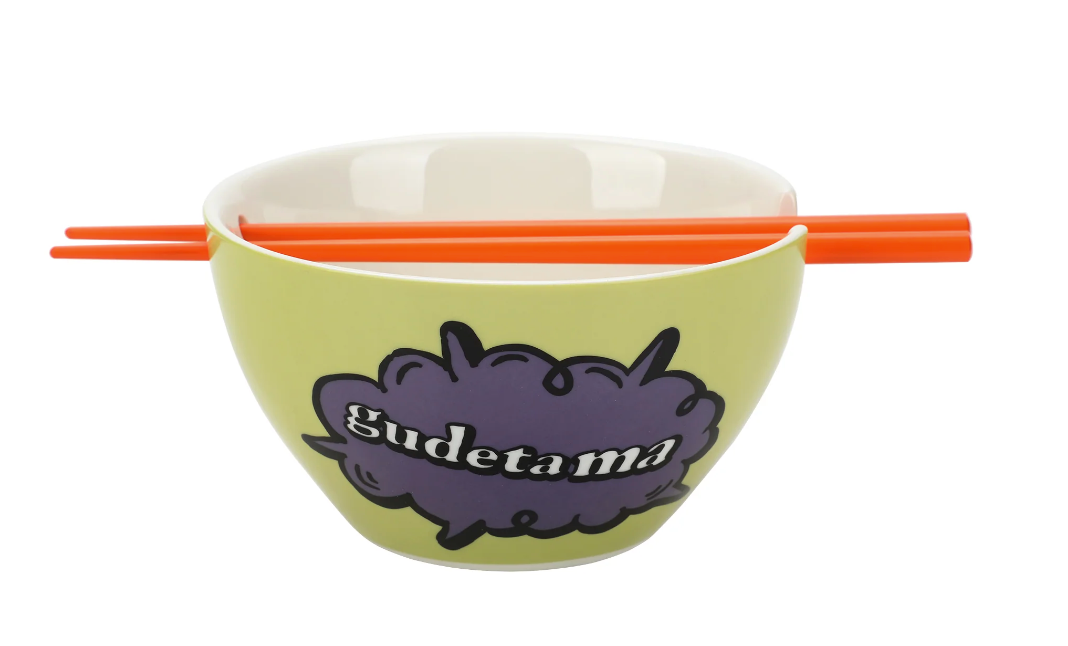 Gudetama Ramen Bowl with Chopsticks