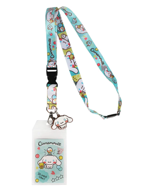 Cinnamoroll Snack Time Lanyard