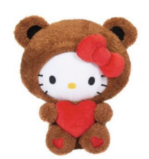 Hello Kitty Valentine 8.5" Plush