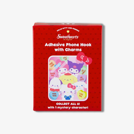 Sanrio Sweethearts Adhesive Hook Phone Charm Blind Box