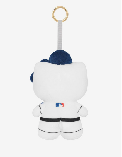 Hello Kitty Los Angeles Dodgers 6" Plush Bag Charm Keychain