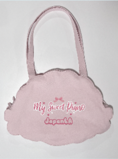 My Sweet Piano Die Cut Tote Bag