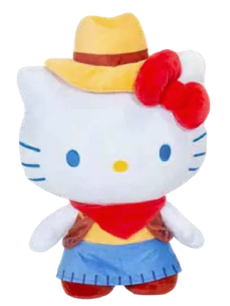 Hello Kitty Cowgirl 8" Plush
