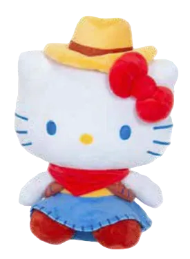 Hello Kitty Cowgirl 8" Plush