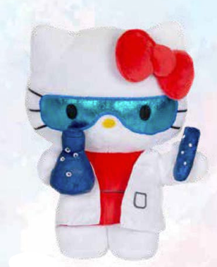 Hello Kitty Chemist 8.5" Plush