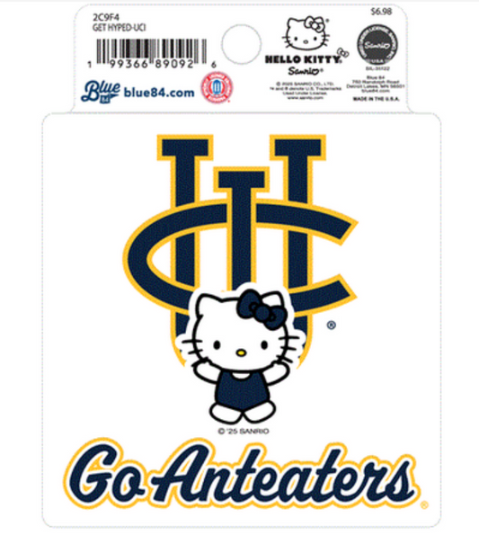 UCI Get Hyped Sticker