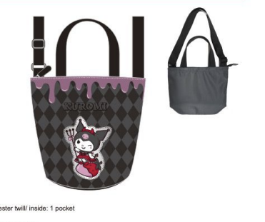 Kuromi Strawberry Shoulder Bag