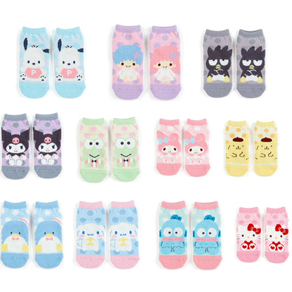 Sanrio Characters Polka Dot Adult Socks