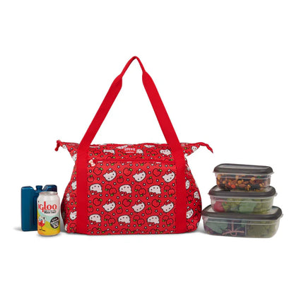 Hello Kitty Apples Medium Packable Puffer