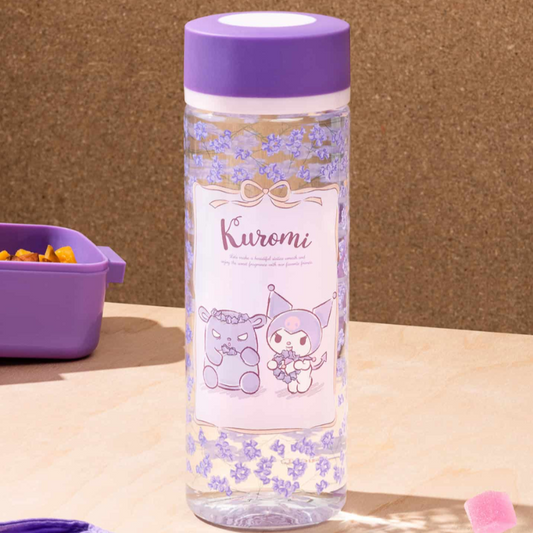 Kuromi Floral Wreath Water Bottle