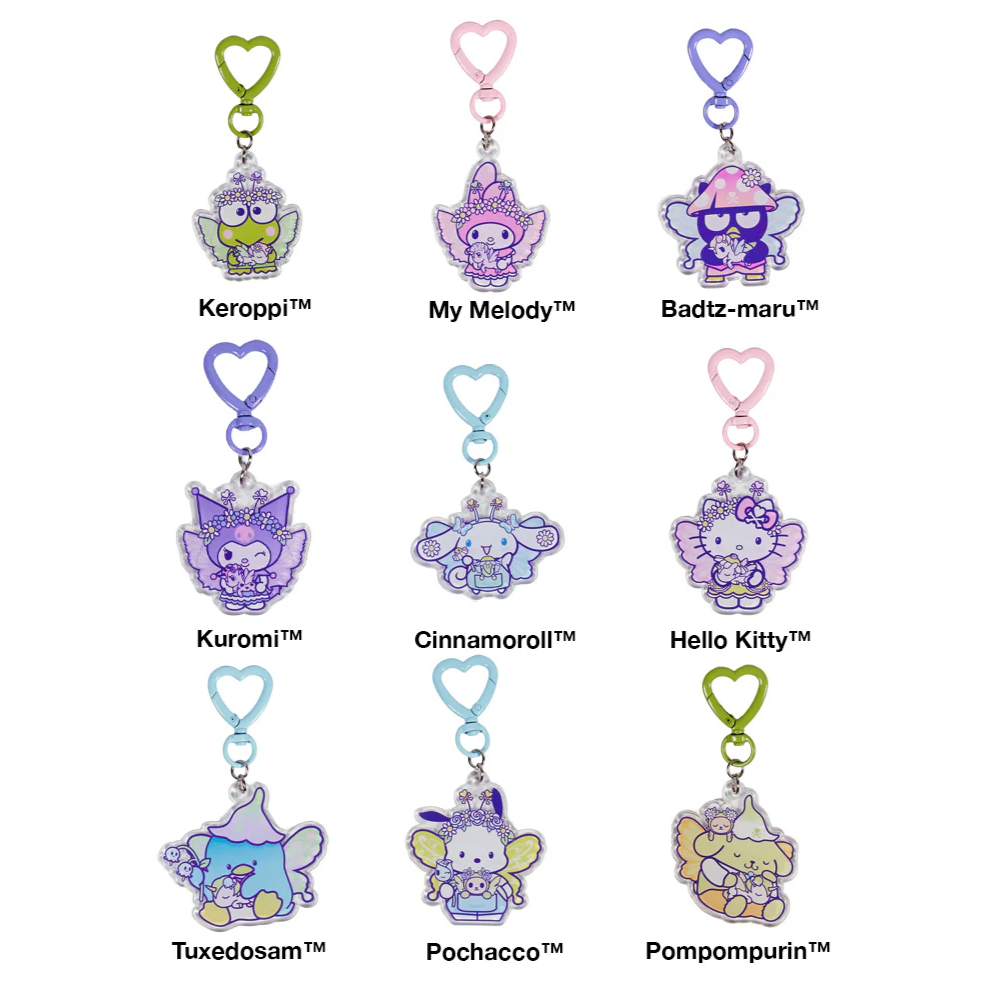 tokidoki x Hello Kitty and Friends Butterfly Garden Carabiner Blind Box