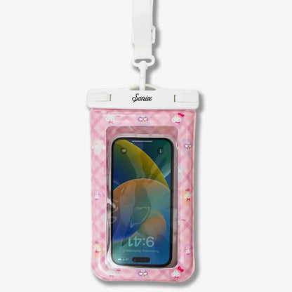 Sonix x Sanrio Waterproof Phone Pouch - Hello Kitty and Friends Latte Bears