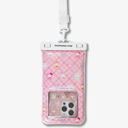Sonix x Sanrio Waterproof Phone Pouch - Hello Kitty and Friends Latte Bears