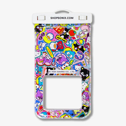 Sonix x Sanrio Waterproof Phone Pouch - Hello Kitty and Friends Stickers