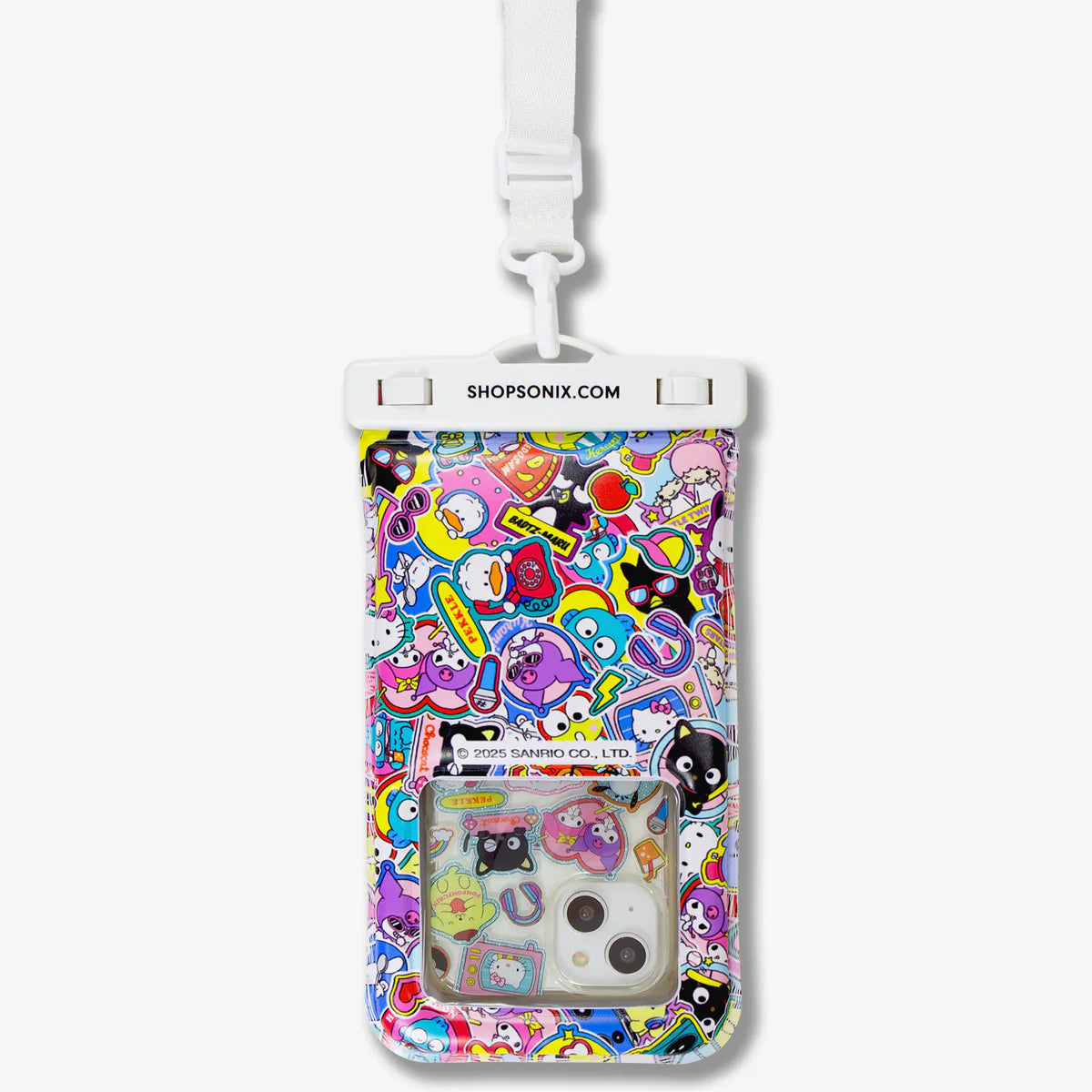 Sonix x Sanrio Waterproof Phone Pouch - Hello Kitty and Friends Stickers
