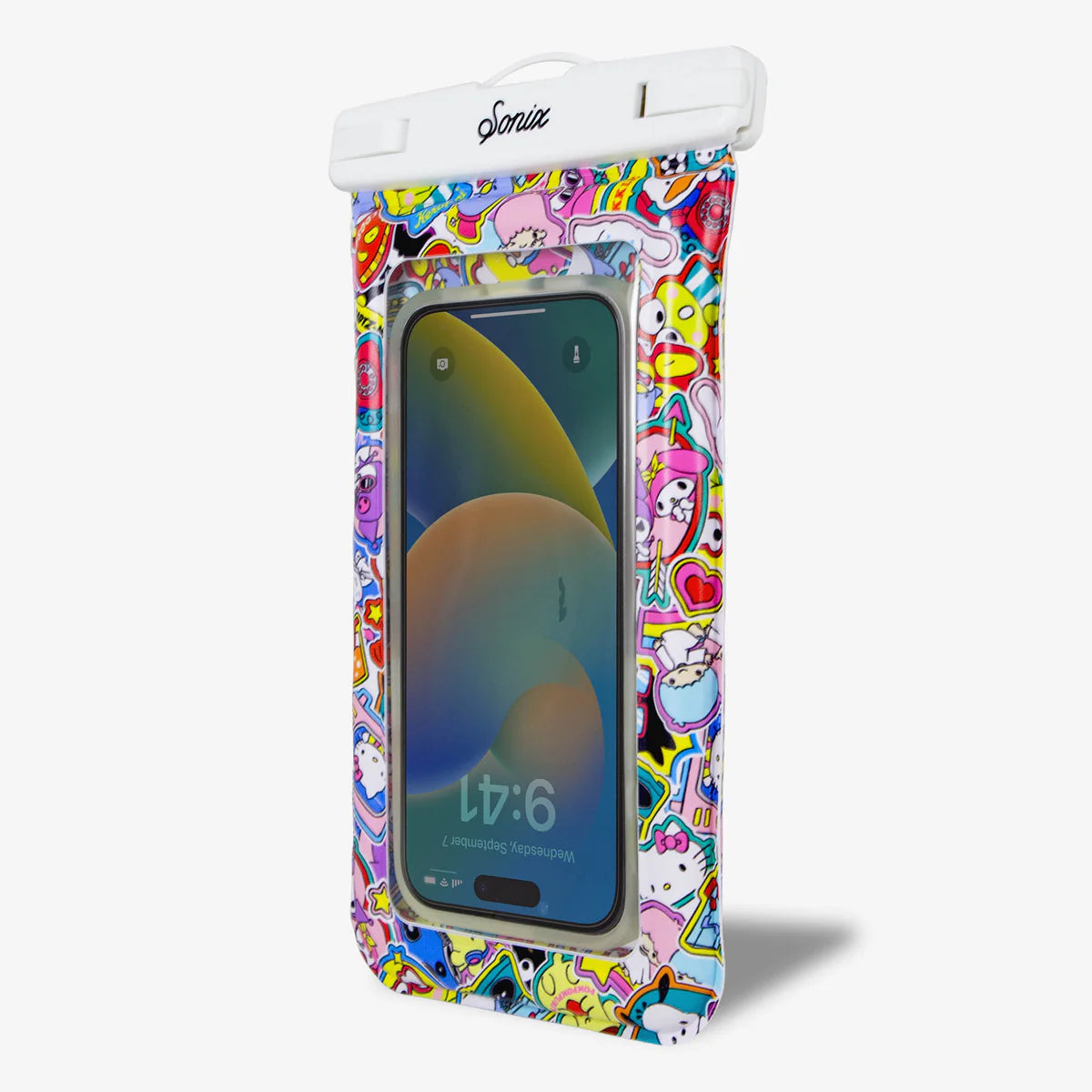 Sonix x Sanrio Waterproof Phone Pouch - Hello Kitty and Friends Stickers