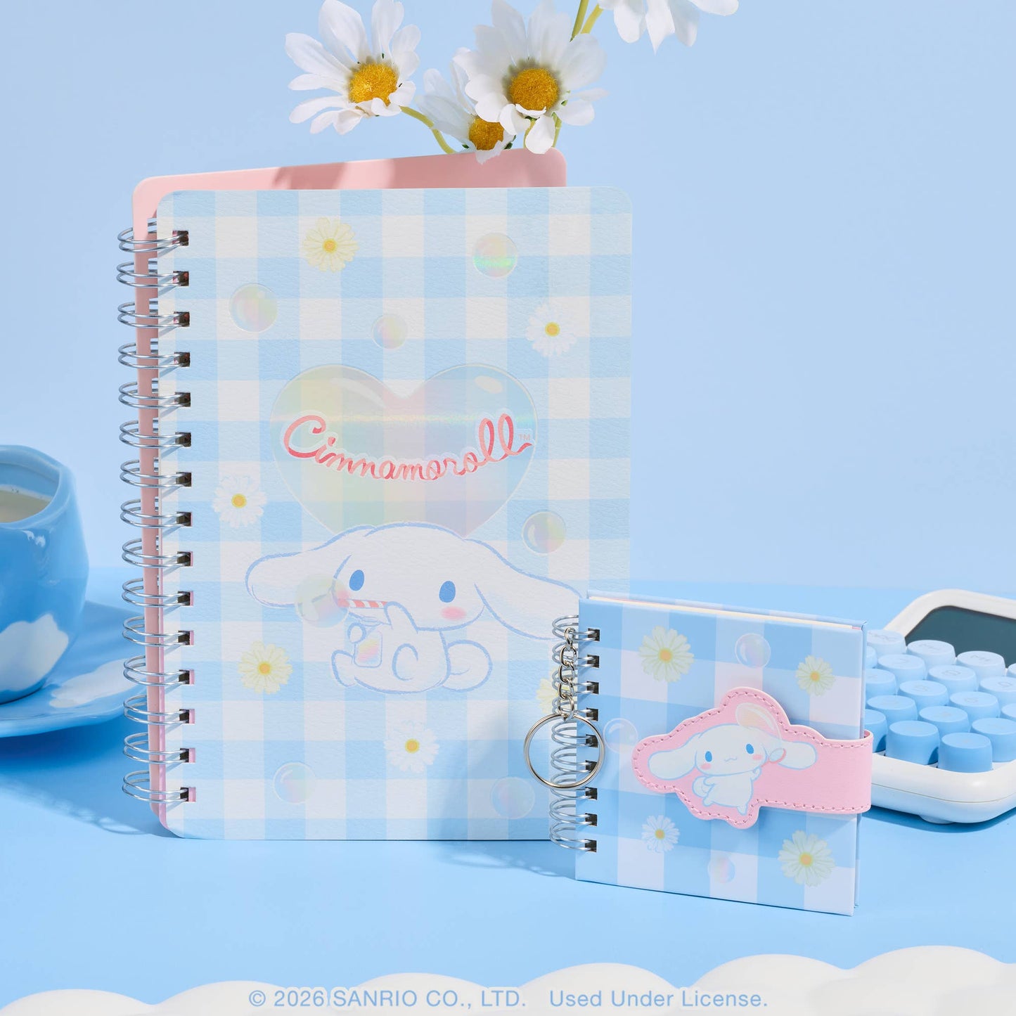 Sanrio Sweet Daisies Cinnamoroll™ Agatha Lined Notebook