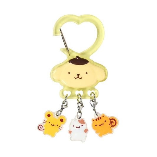 Pompompurin Friend Carabiner Keyring