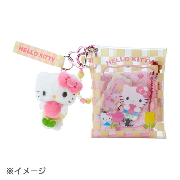 Sanrio Characters Mini Pastel Check Pouch