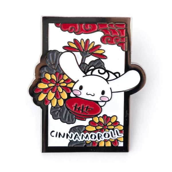 Sanrio Characters Hanafuda Assorted Pin Badge