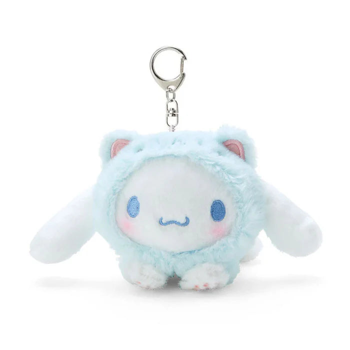 Sanrio Characters Cat Keychain with Mascot