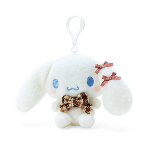 Cinnamoroll Mocha Checkered Mascot Clip On