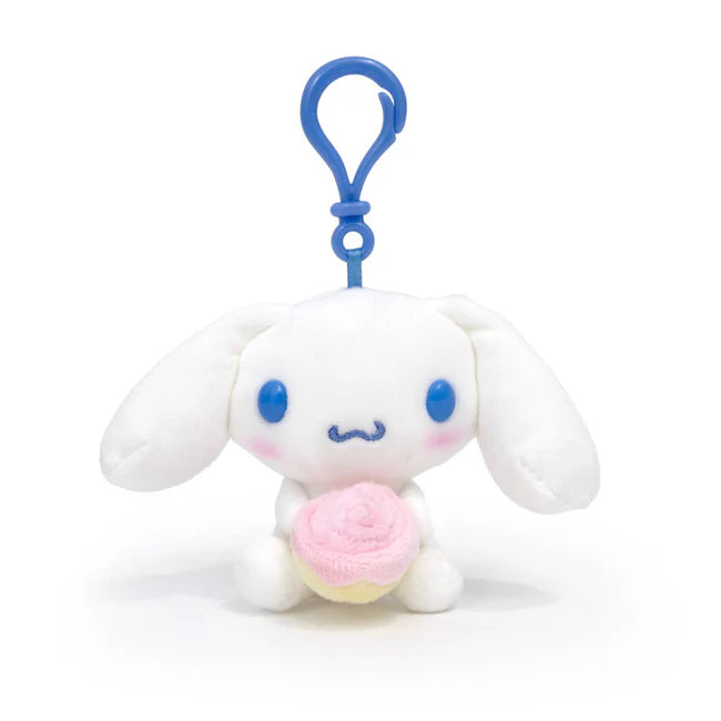 Cinnamoroll Pastel Check Mascot Clip On