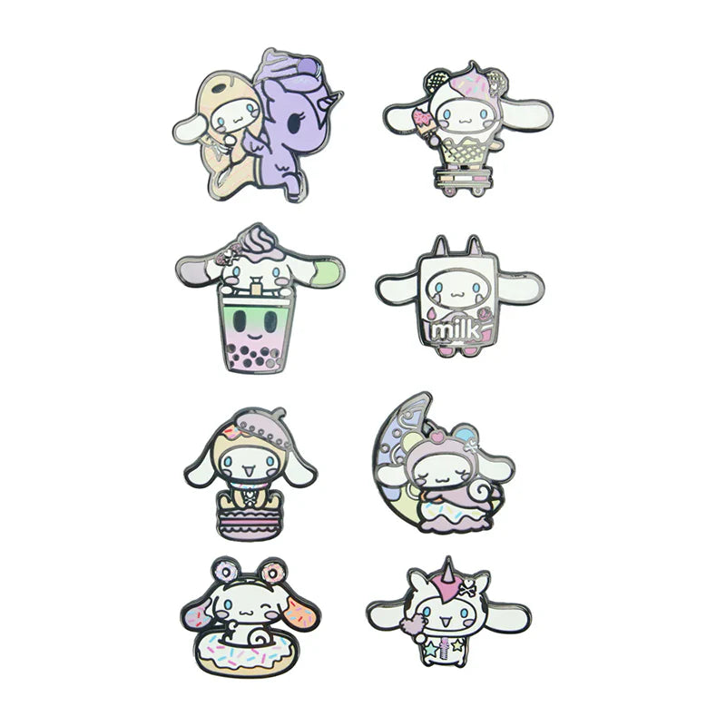 tokidoki x Cinnamoroll Sweet Treats Enamel Pins Blind Box