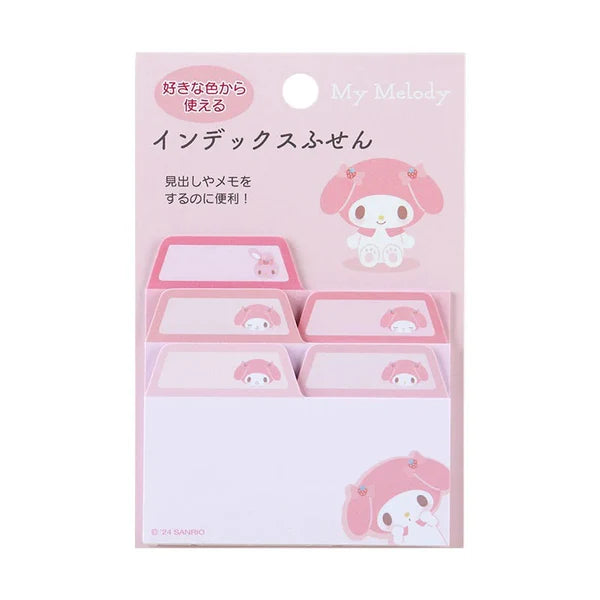 Sanrio Characters Expressions Index Tab Sticky Notes