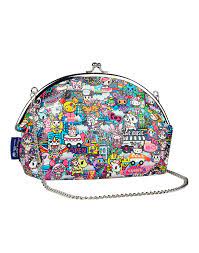 Hello Kitty x Tokidoki Midnight Metropolis Kiss Lock Purse