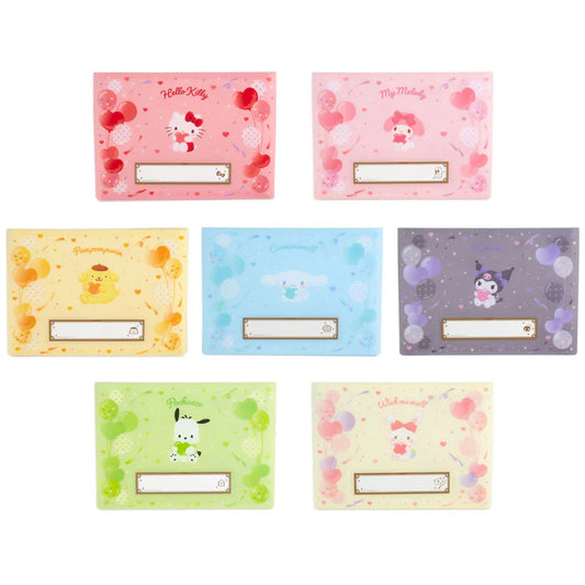 Sanrio Characters ID Ticket File Folder