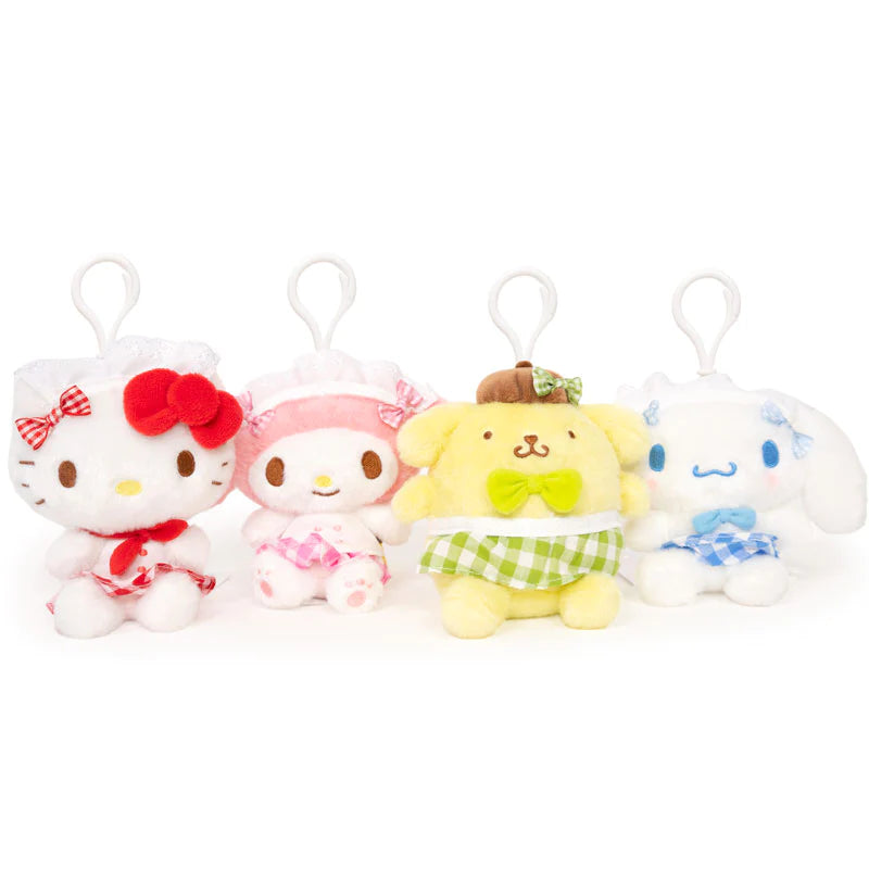 Sanrio Characters Gingham Mascot Clip On