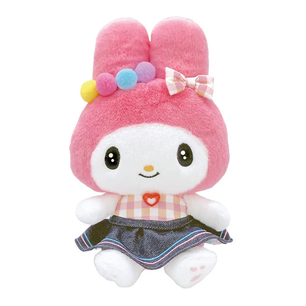 My Melody Gingham Denim 8" Plush