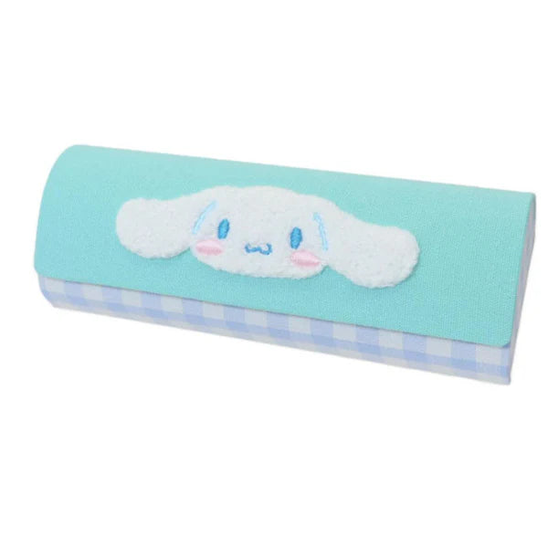 Sanrio Characters Chenille Gingham Glasses Case