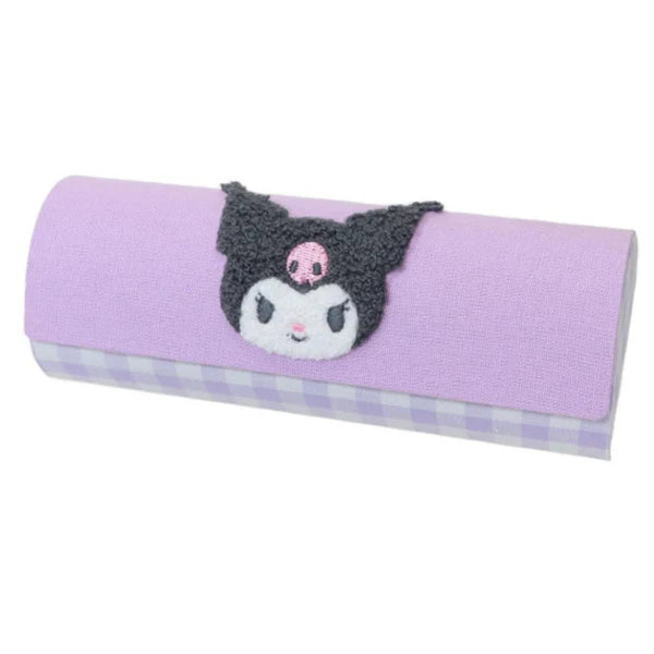 Sanrio Characters Chenille Gingham Glasses Case