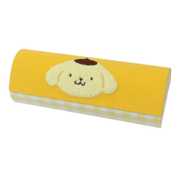 Sanrio Characters Chenille Gingham Glasses Case