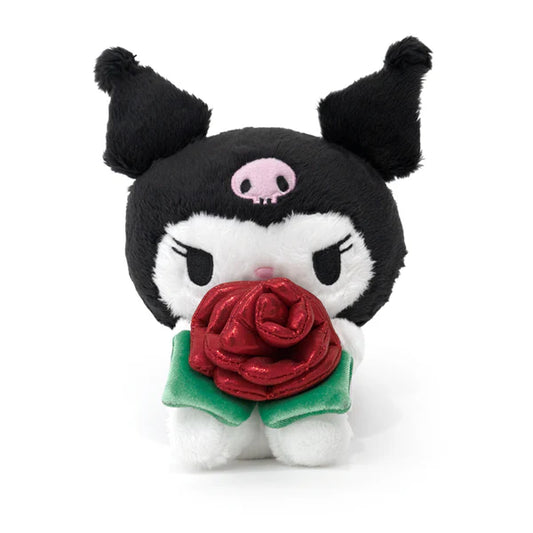 Kuromi Glitter Rose Bean Doll