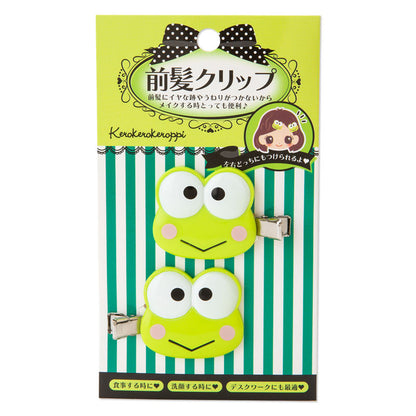 Keroppi D-cut Bangs Clip Set