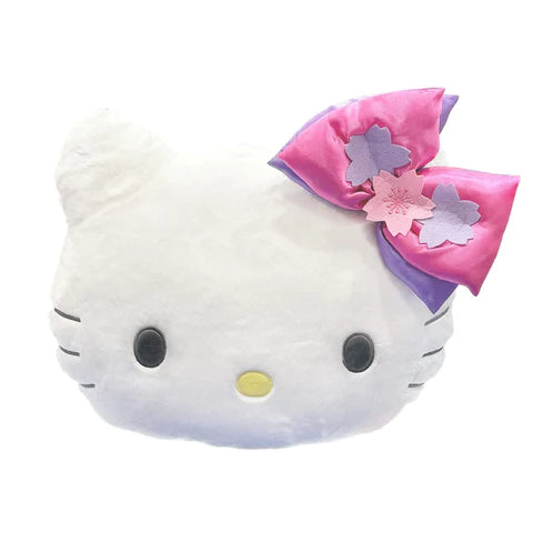 Hello Kitty Sakura Dress Face Plush