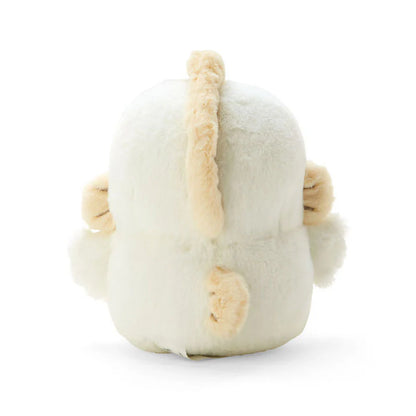Sanrio Characters White Plush Keychain with Mascot