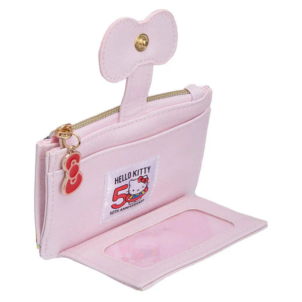 Hello Kitty 50th Anniversary Pink Card Case