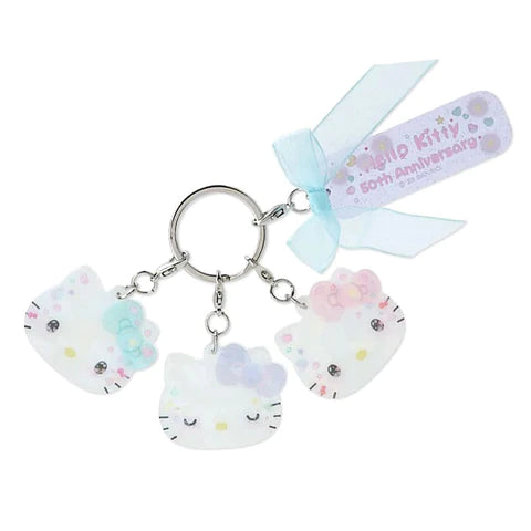 Hello Kitty 50th Birthday Keychain