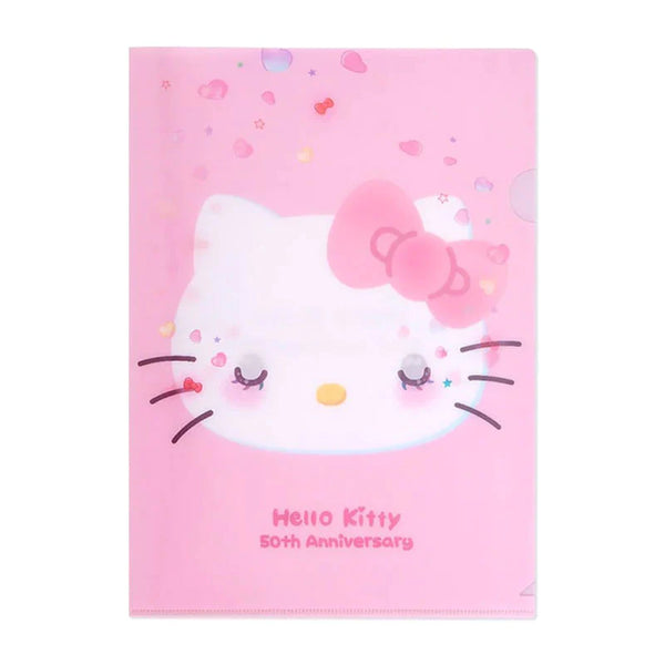 Hello Kitty 50th Birthday Clear File