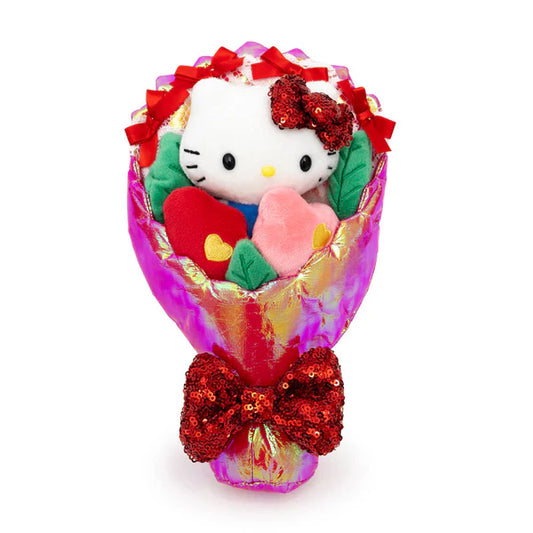 Hello Kitty Flower Bouquet 8" Plush