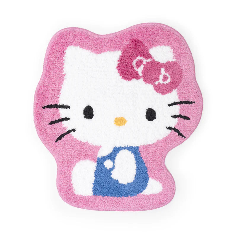 Hello Kitty Interior Gingham Diecut Rug