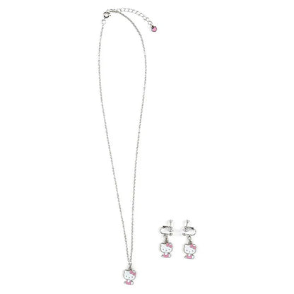 Sanrio Characters Necklace and Earrings Set